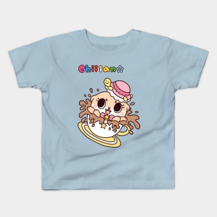 Chiitan Kawaii Coffee! Kids T-Shirt